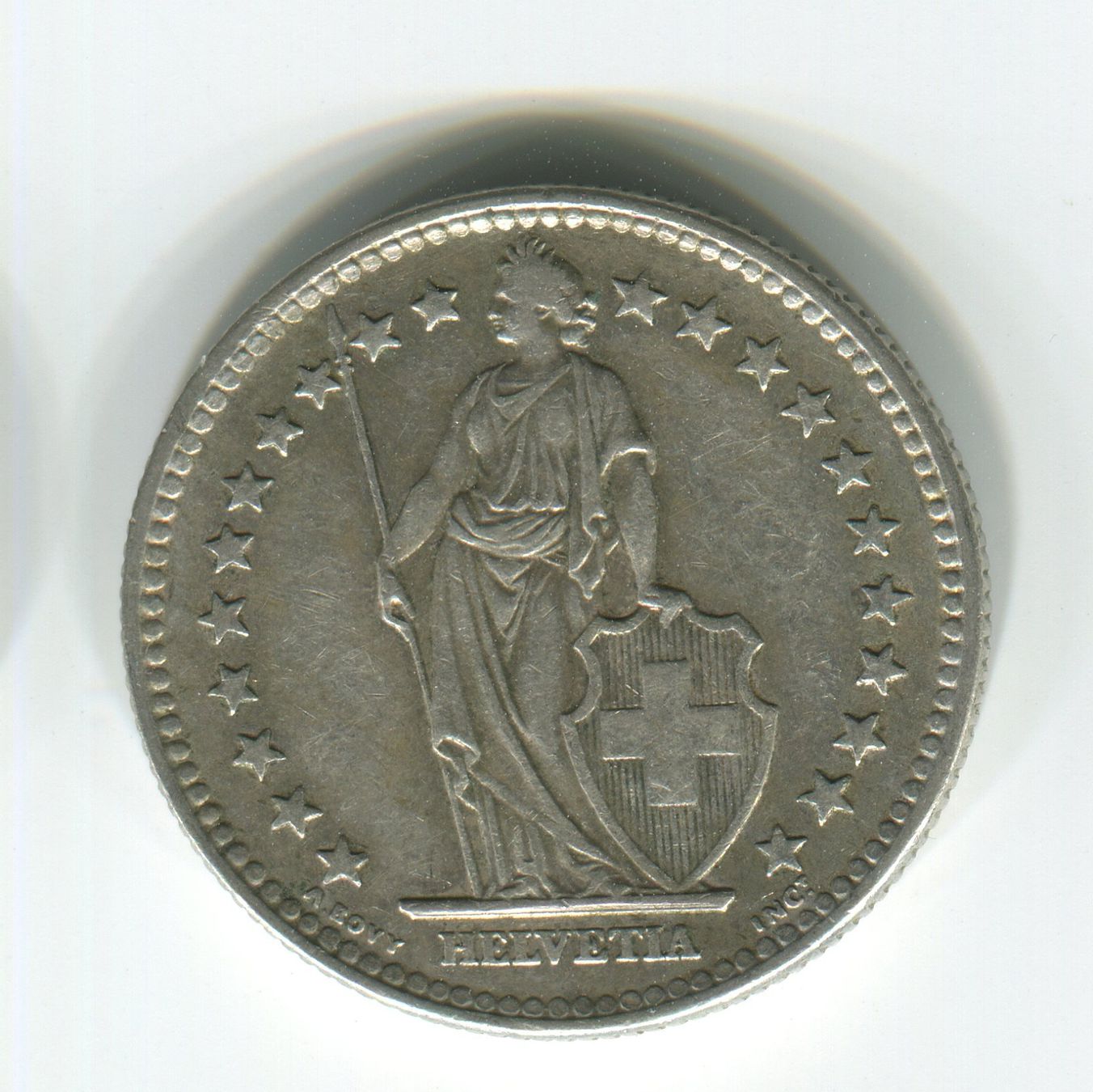 Tutti le monete: 2 Fr. Münze 1960 – Usato da Rebstein venduto da bet_22rg 1