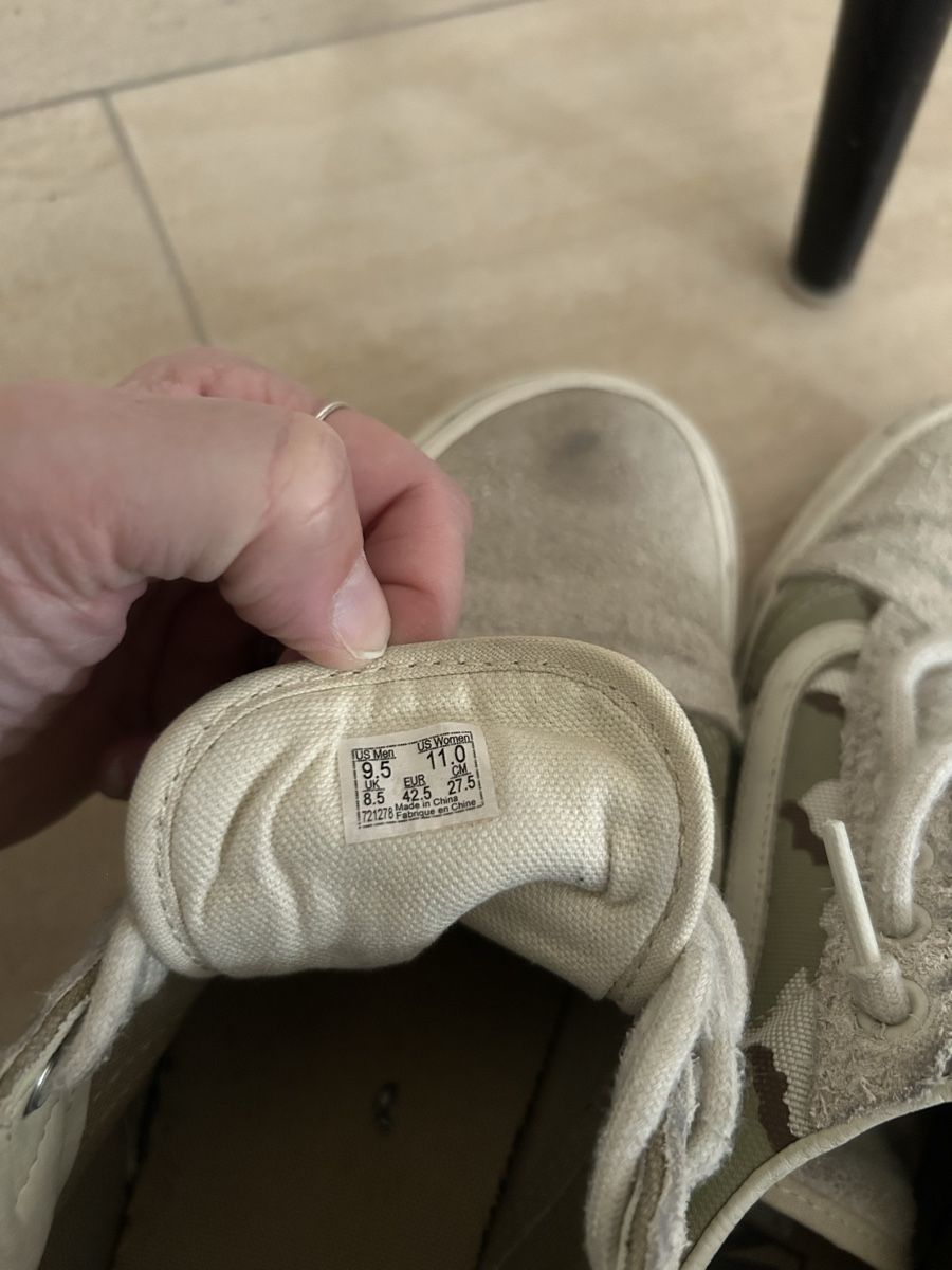 Vans Scarpe da uomo: Vans Old Skool, US 9.5, EU 42.5 Camo – Usato da Zürich venduto da fan_z5fl 4