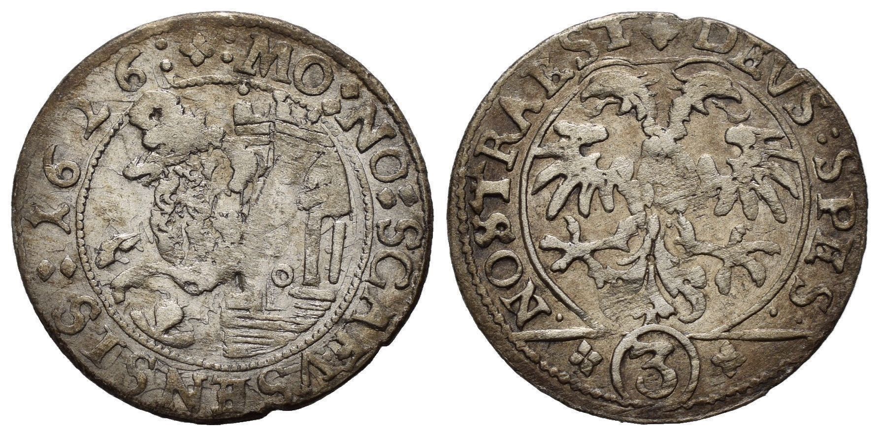 Tutti le monete: Schaffhausen Groschen 1626  /4035 – Usato da Trimbach venduto da Solothurn1