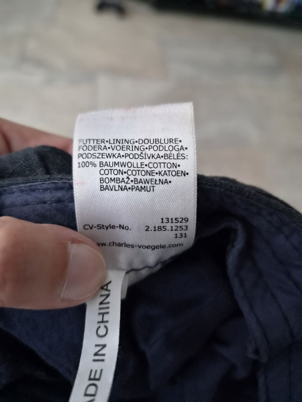 Hüte, Mützen & Caps: Kappe Charles Vögele Grösse 56, dunkelblau  – Gebraucht aus Niederrohrdorf von Miripfiri 7
