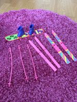 Vintage Barbie Skis mit Stöcken, Skischuhe für Ken