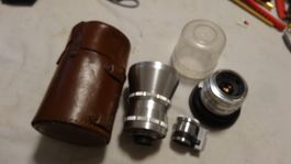 AGFA KAMERA 2 ANTIK LENS-1 SUCHER-2 ETUI LÄÜFT-FOTOS SCHUAEN
