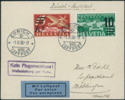 1935 - Flugpost - Ersttagsbrief FDC ET