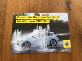 TCS Fahrkurs Gutschein für 50CHF