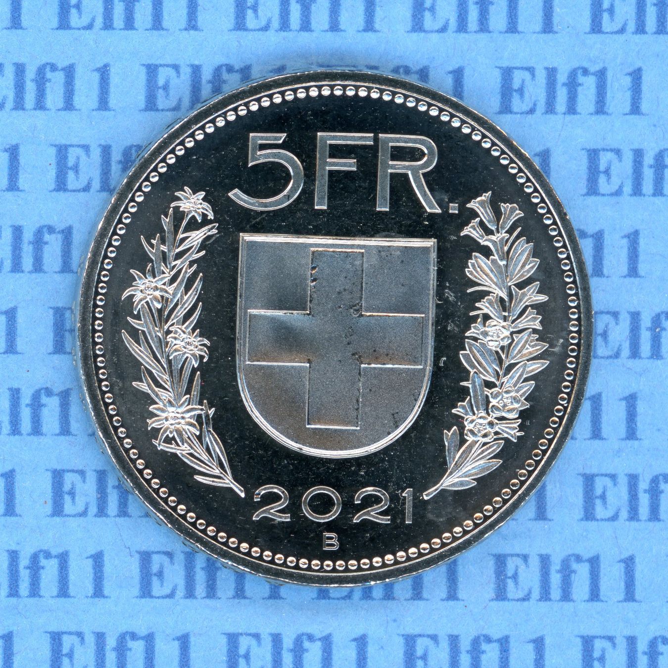 Tutti le monete: CHF___5.00 2021 unz 5 Franken – Nuovo (secondo la descrizione) da Widnau venduto da Elf11