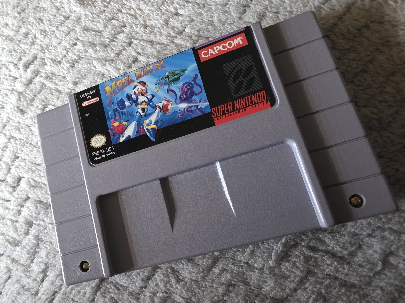 Nintendo Spiele: Jeu SNES Mega Man X Capcom bon état – Gebraucht aus Lausanne von fil_p5wh