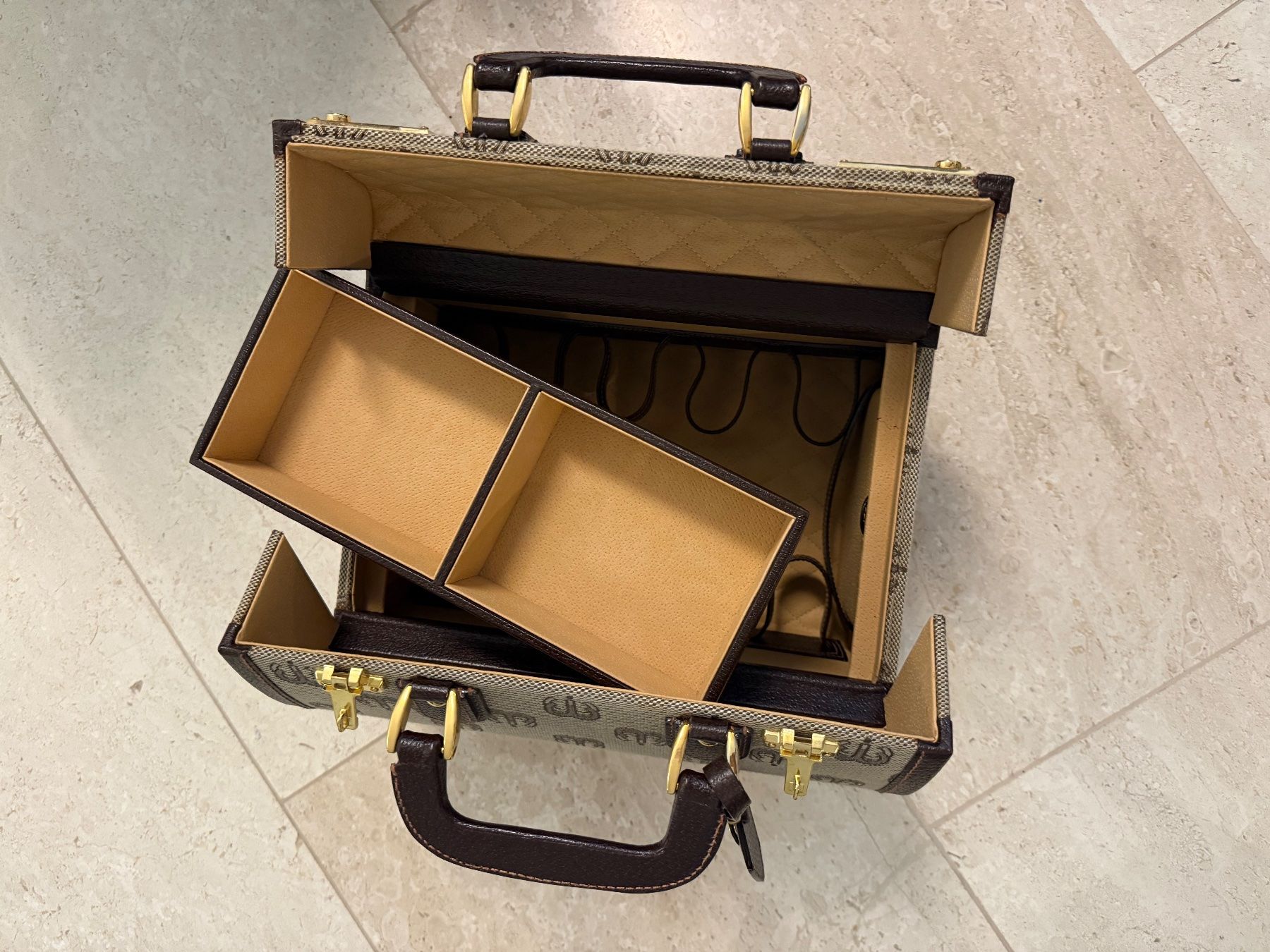 Trousses de maquillage: Beauty-Case Stoffbezug – D'occasion à Freienbach par GaWi1234 2