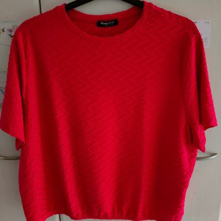 Tolles Shirt Frank Walder Gr. 48 rot Fr. 29.- nur 20.-