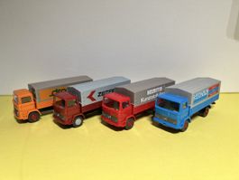 4x Wiking MB 1317 in 1/87