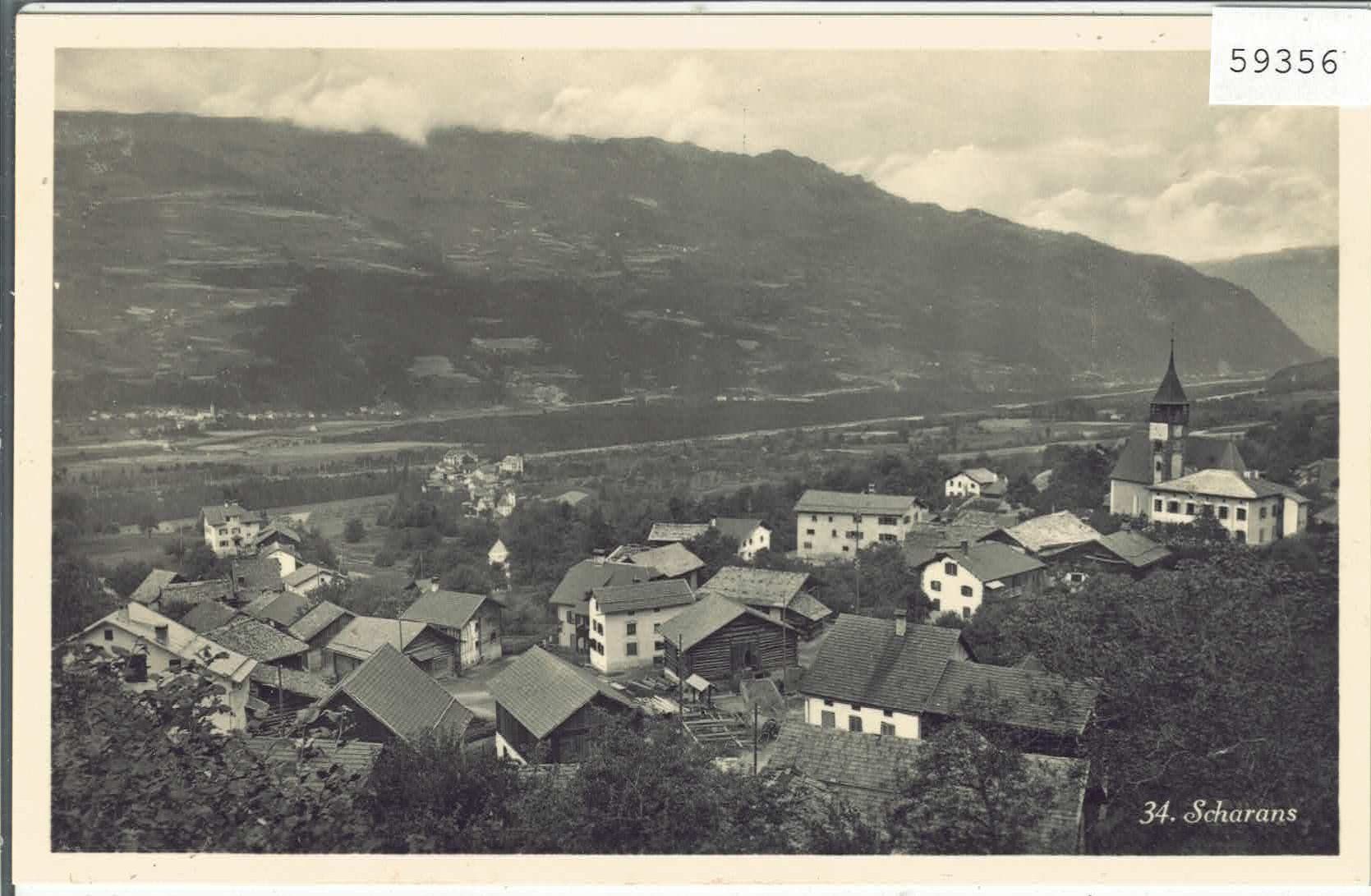 Cartes postales: Scharans - Generalansicht – D'occasion à Ettingen par Kartenplanet