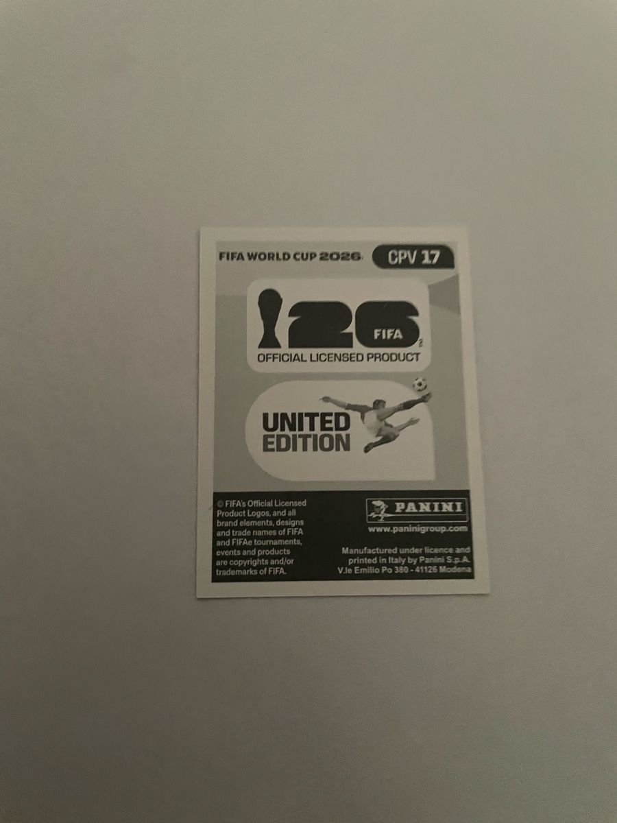 Panini Carte collezionabili: FIFA WM 2026 Rvan Mendes CPV 17 – Nuovo (secondo la descrizione) da Winterthur venduto da Cobraforce 1