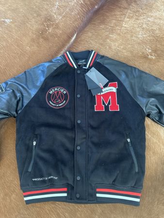 Mercier College Jacke Schwarz, neu mit Etikett, Grösse M