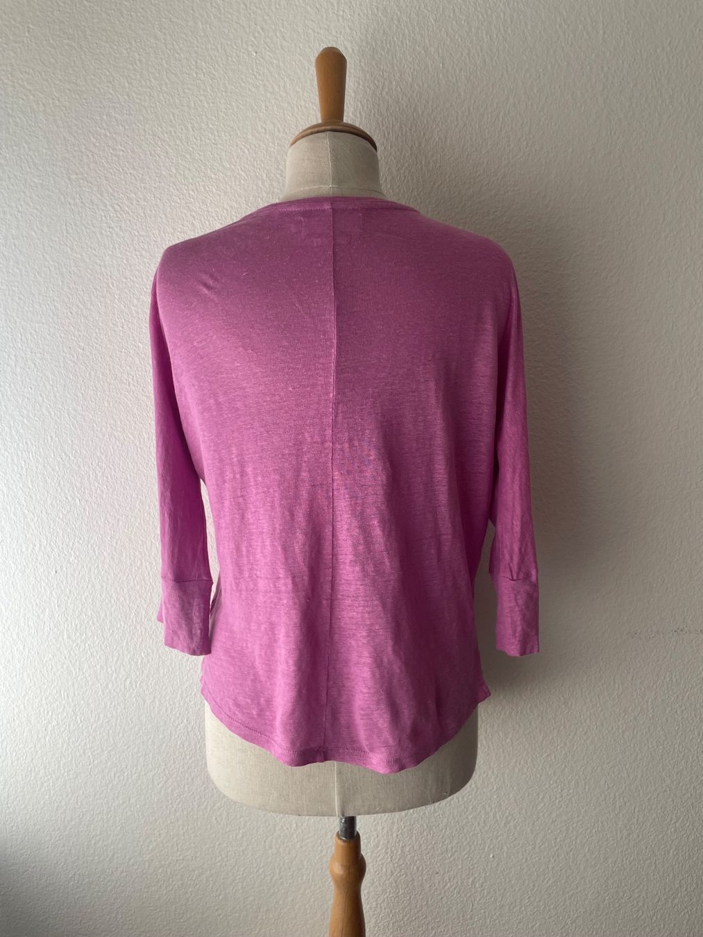 Camicette: NOTSHY CASHMERE Rosa Leinen Bluse – Usato da Buchs SG venduto da VintageHomeCH 2