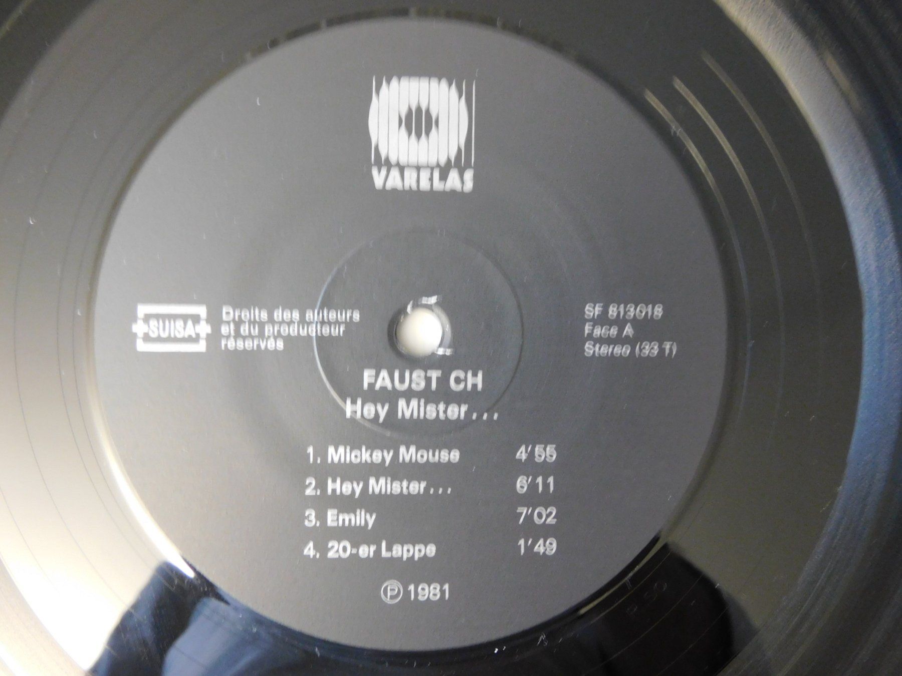 Dischi in vinile: Faust CH - Swiss Group - Schweizer Gruppe – Usato da Emmenbrücke venduto da Dickens 4