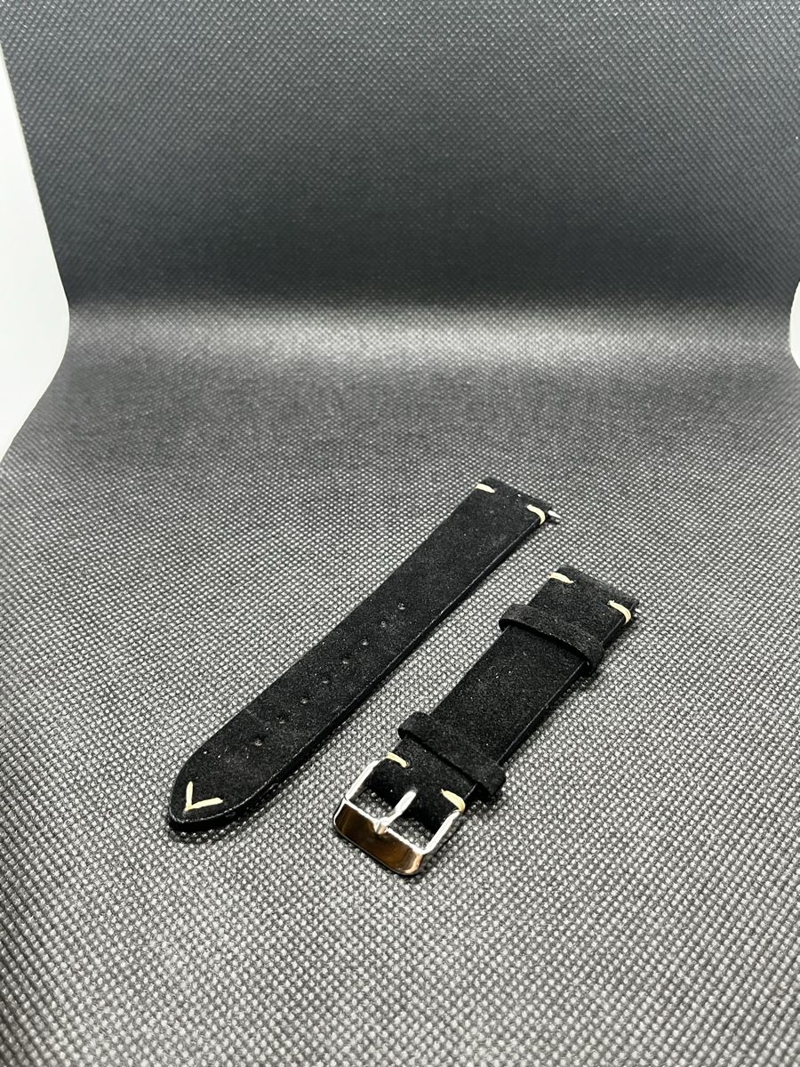 Bracciali & Braccialetti: Cinturino in pelle scamosciata – Nuovo (secondo la descrizione) da Pregassona venduto da TheWatchClub