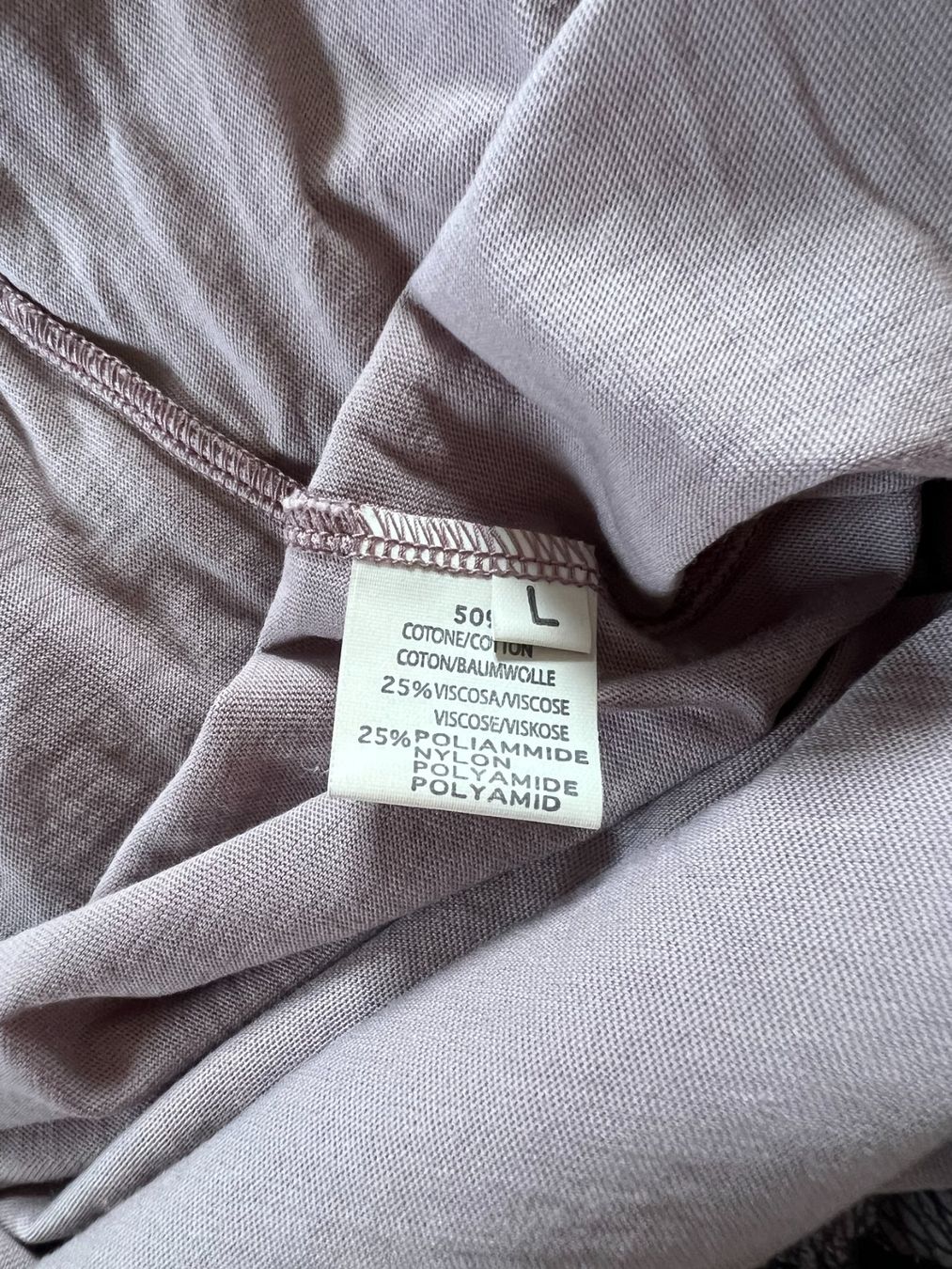 Colora Camicette: Colora Spitzen Bluse, Gr. L, Grau mit Lilastich, NEU – Nuovo e nell'imballaggio originale da Worb venduto da farben20zauber 5