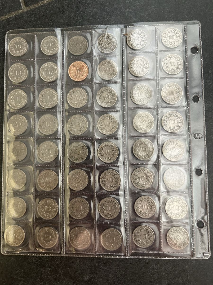 Tutti le monete: Highlight Lot 10Rappen ab 1881 – Usato da Büttikon AG venduto da Rcook 3