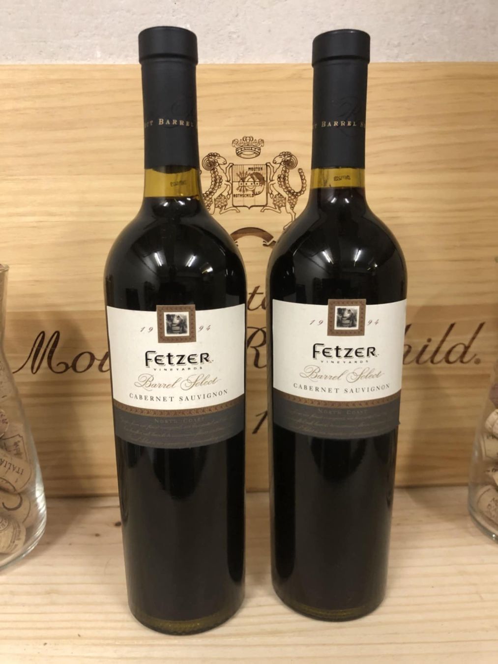 Rioja Vino: 2x 1994 CABERNET SAUVIGNON FETZER BARREL SELECT – Nuovo e nell'imballaggio originale da Münchenstein venduto da weinundspirituosen 1
