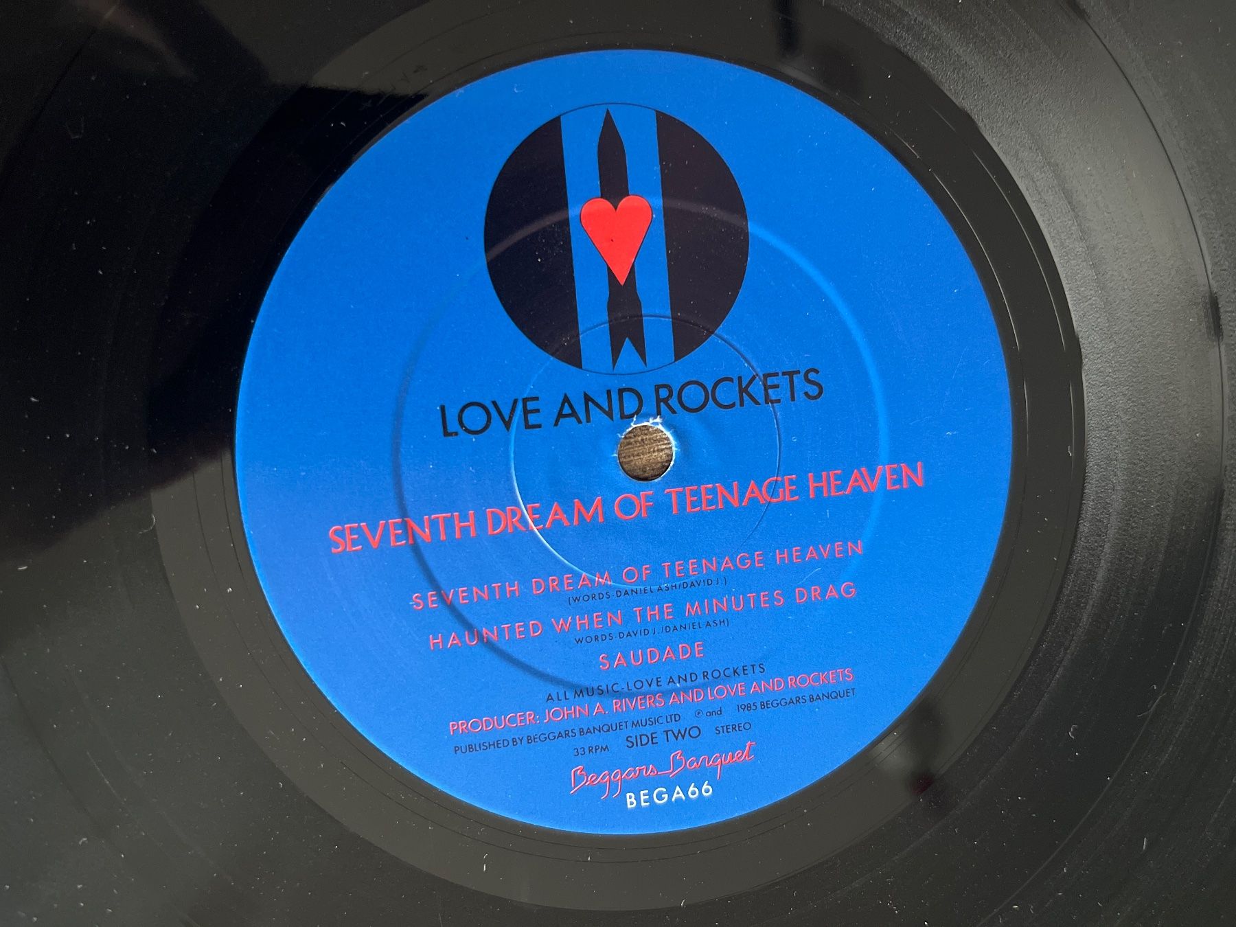 Dischi in vinile: S86/Love and Rockets - Seventh Dream – Usato da Frutigen venduto da Philippe_jsp 2