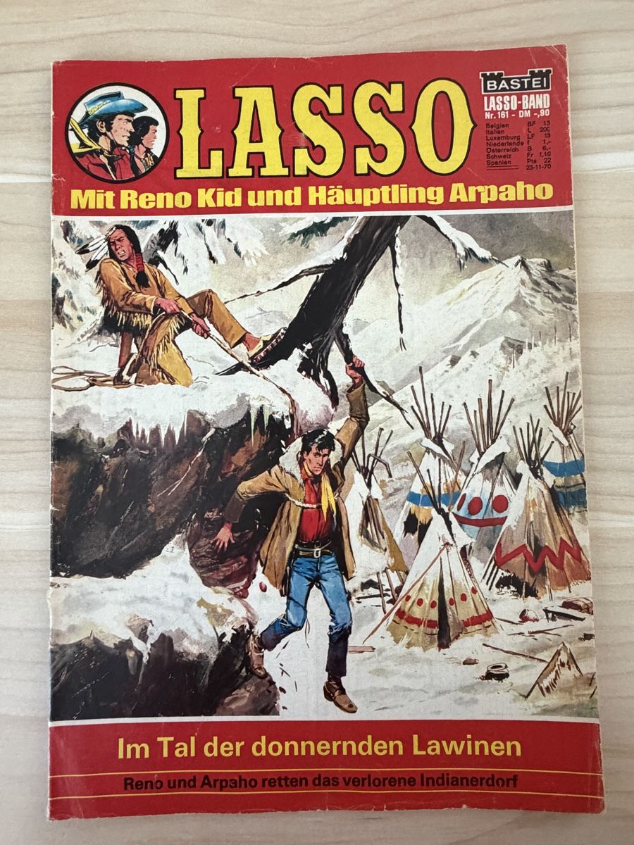 Comics: Lasso Western Bastei Heft 161 – Gebraucht aus Kehrsatz von Raboy