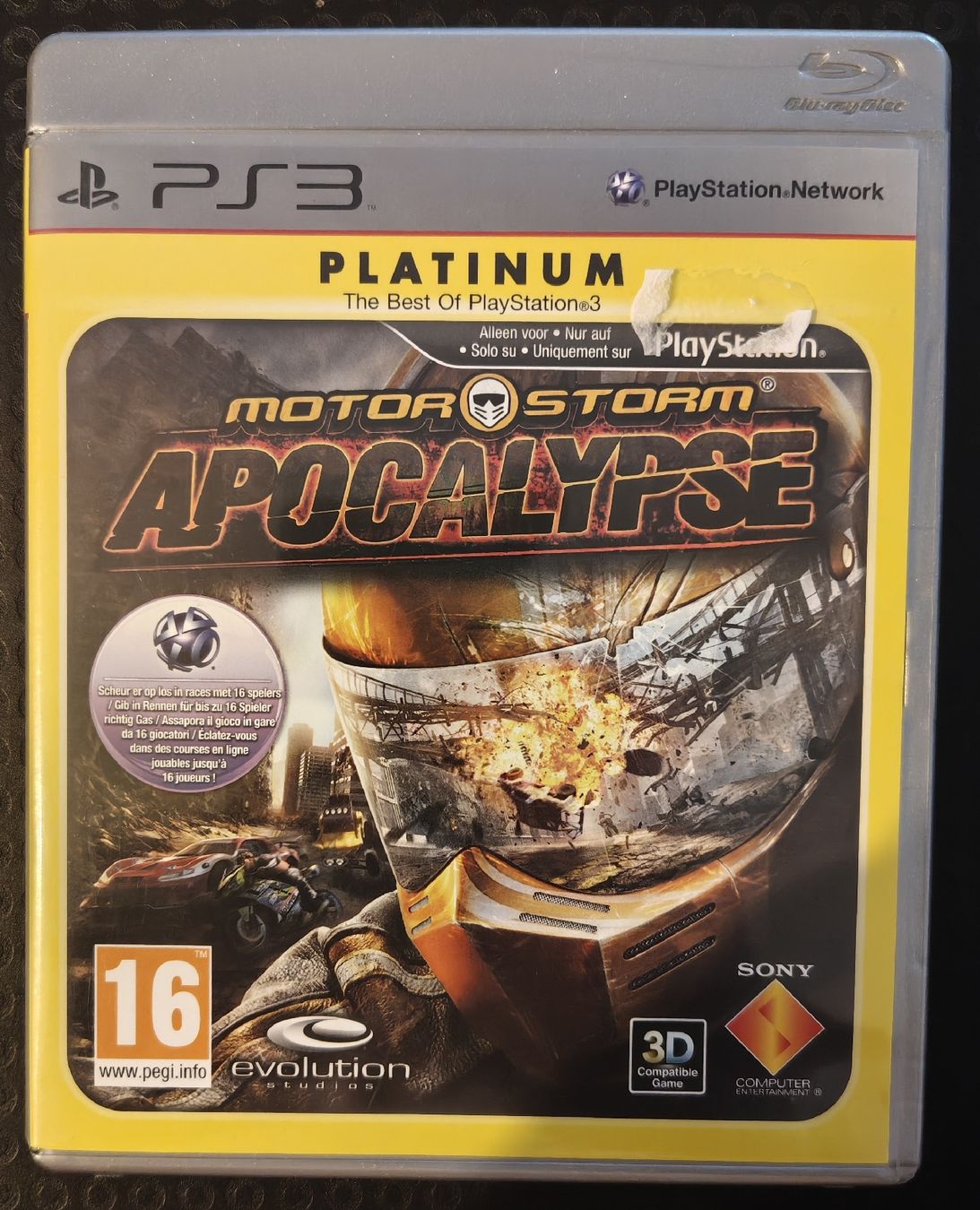 Sony Giochi: MOTORSTORM APOCALYPSE PS3 – Usato da Grand-Lancy venduto da Pingpong2005