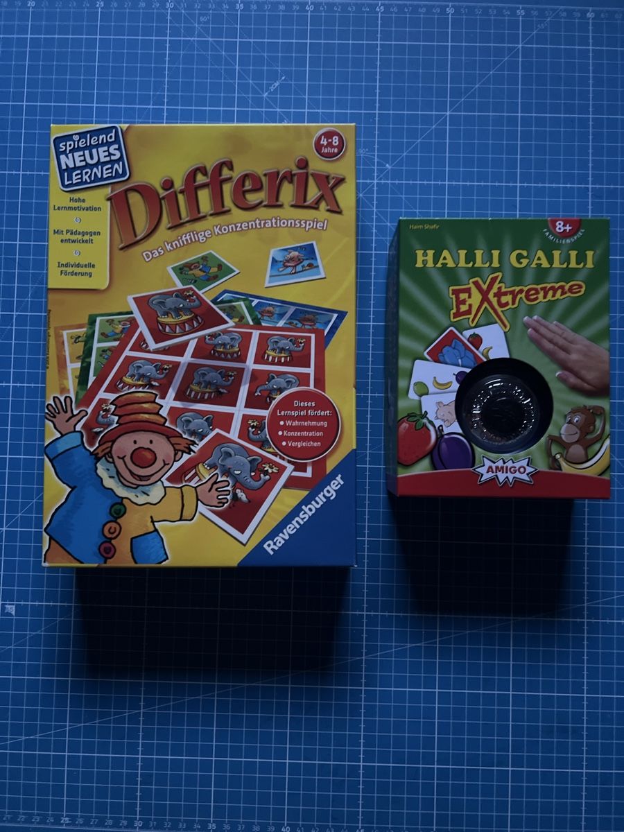 Giochi: Differix + Halli Galli Extreme - 2 Top Kinderspiele! – Usato da Hemmental venduto da dwa_5ghn