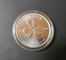 Silberunze Kleeblatt ☘️