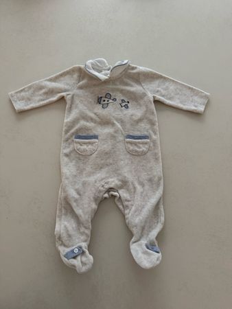 Baby Strampler Flugzeug Mayoral beige 65