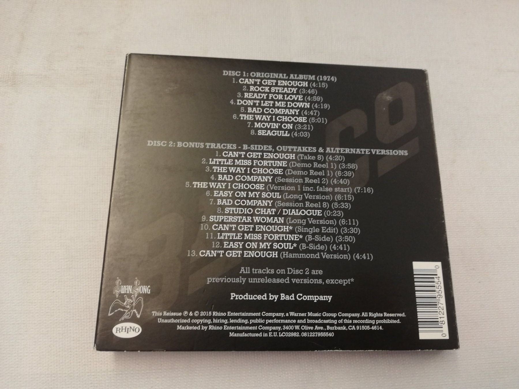 CD: BAD COMPANY – Usato da Bern venduto da Vinylsound.ch 1