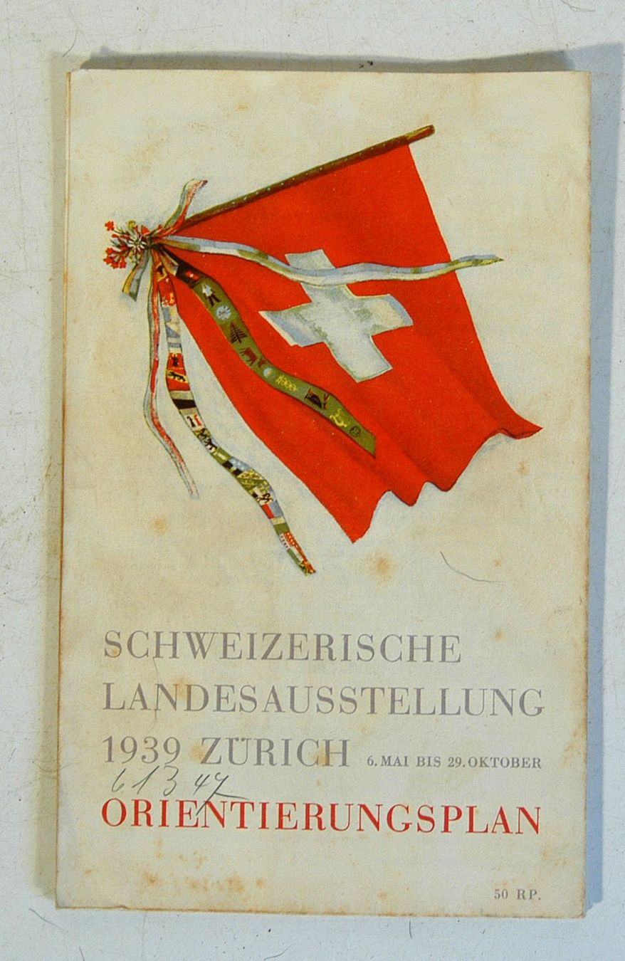 Documenti: Landesausstellung 1939 Orientierungsplan – Usato da Herisau venduto da Wisen 1