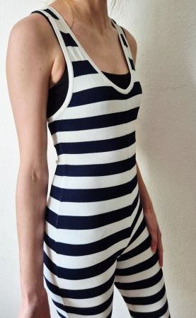 JUMPSUIT OVERALL 36 ARTHUR ARBESSER top zu HOSE TUNIKA BLUSE