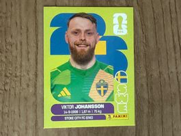 Panini FIFA World Cup 2026 Viktor Johansson SWE 2