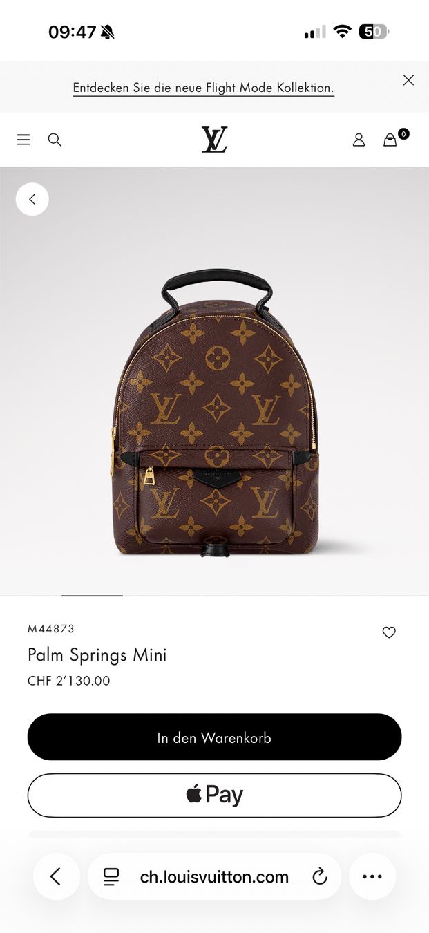 Louis Vuitton Sacs à dos: Louis Vuitton Palm Springs Mini Backpack – D'occasion à Frauenfeld par pau_77qk 7