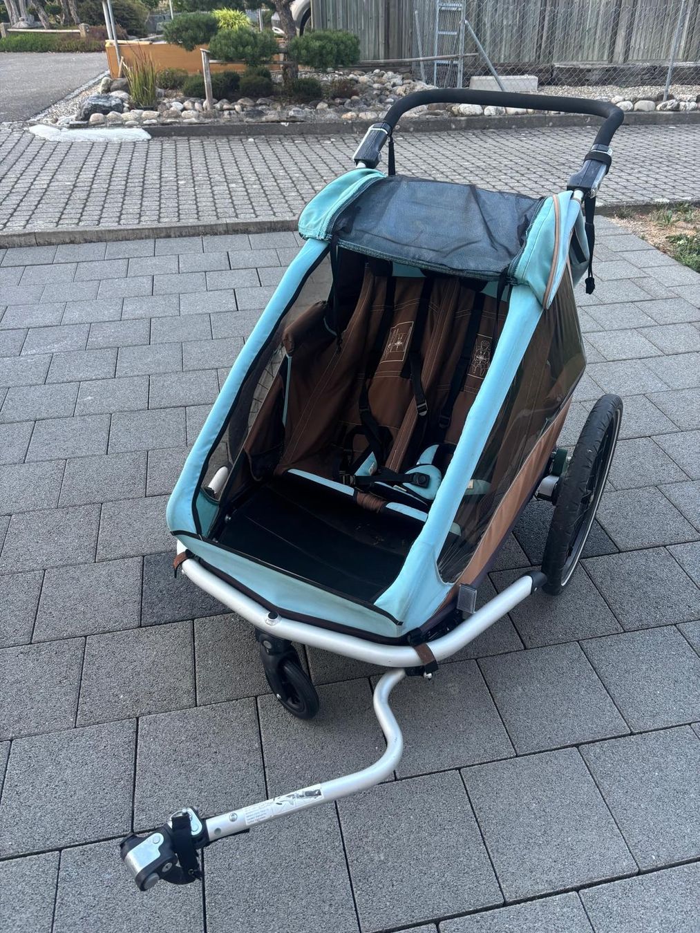 Croozer Rimorchi: Fahrradanhänger Croozer for two – Usato da Heimenhausen venduto da Rmice 4