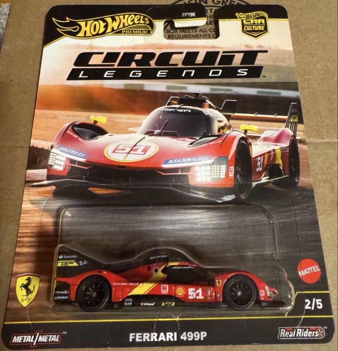 Hot Wheels Modellini d'auto: Hotwheels Premium - Circuit Legends 5 pack – Nuovo e nell'imballaggio originale da Miège venduto da Mickit92 1