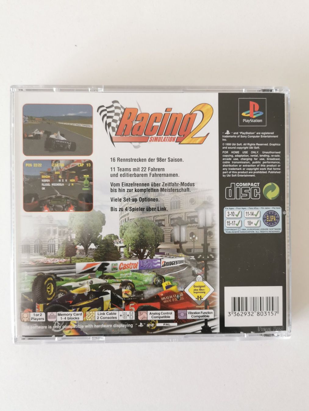 Jeux: Ps - Racing Simulation 2 – D'occasion à Lenzburg par eyworld 2