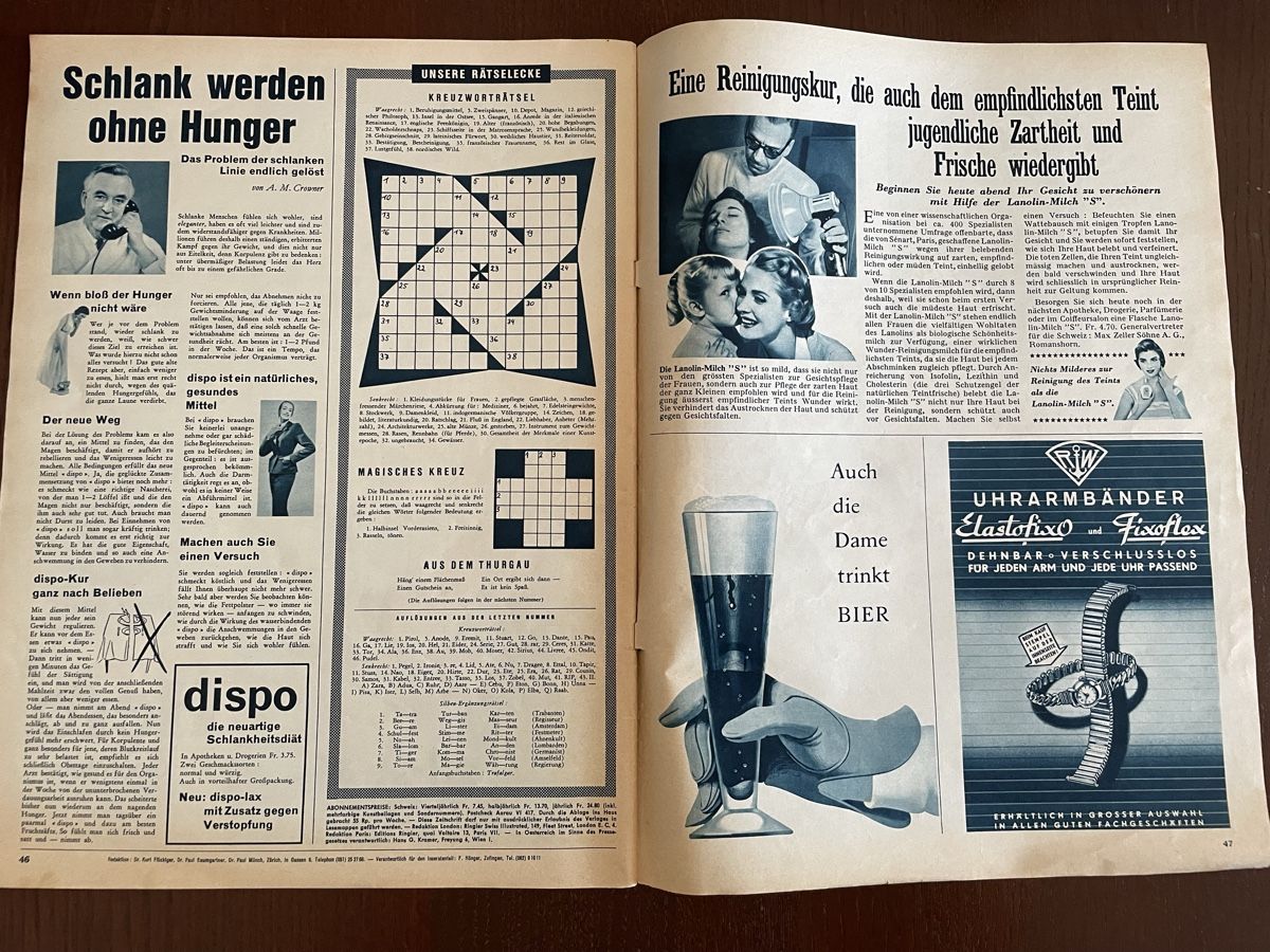 Zeitschriften & Magazine: Sie&Er 1957, Grace Kelly  – Gebraucht aus Oftringen von Jradioman 3