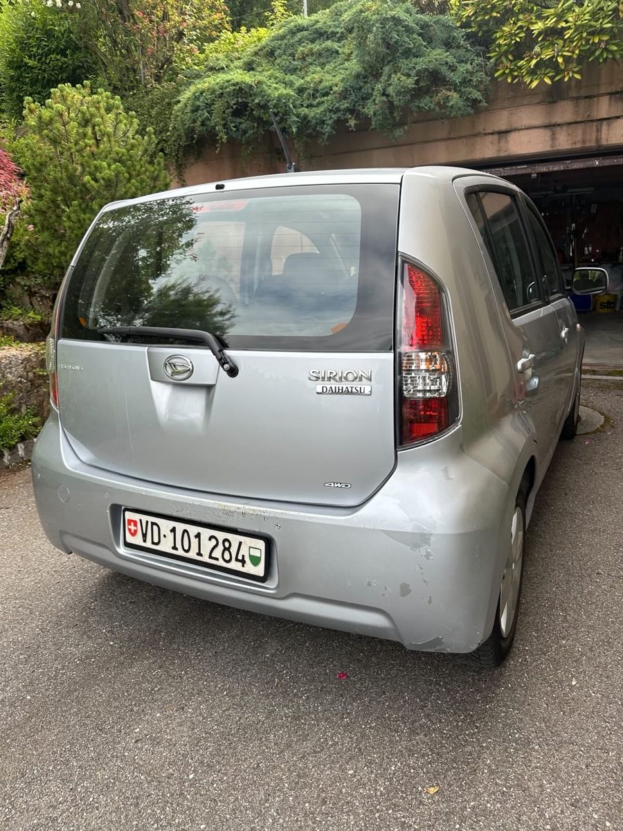 Daihatsu Automobili: Daihatsu Sirion 1.3 4WD – Usato da Uetikon am See venduto da Thierryo15 2