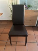 Stuhl braun Kunst Leder  gute Zustand  6 Stück