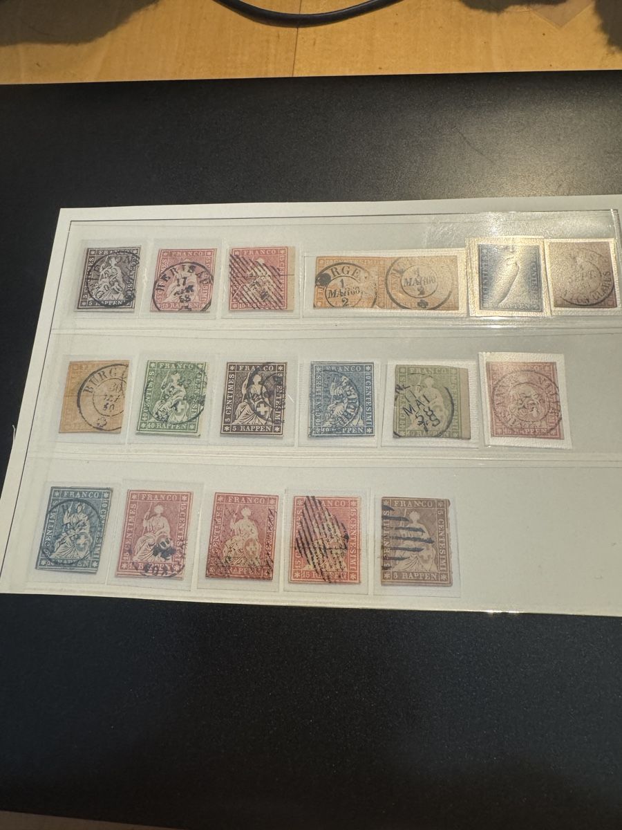 Tous les timbres: Tolle Strubel Sammlung. – D'occasion à Uster par Briefmarken 1