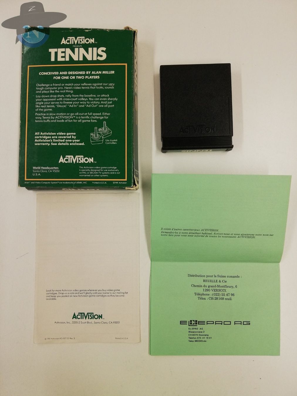 Atari Giochi: Tennis / Atari VCS 2600 – Usato da St. Gallen venduto da zorro_dc 1