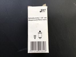 Automat Entlüfter Schnellentlüfter JET 1/2“ PN10 - 110  *C