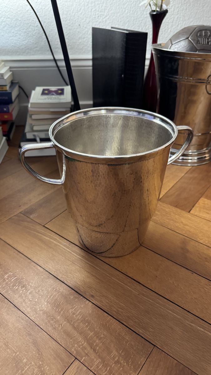 Altro: WMF Champagnerkühler – versilbert, Vintage-Design – Usato da Bern venduto da moritz.1st