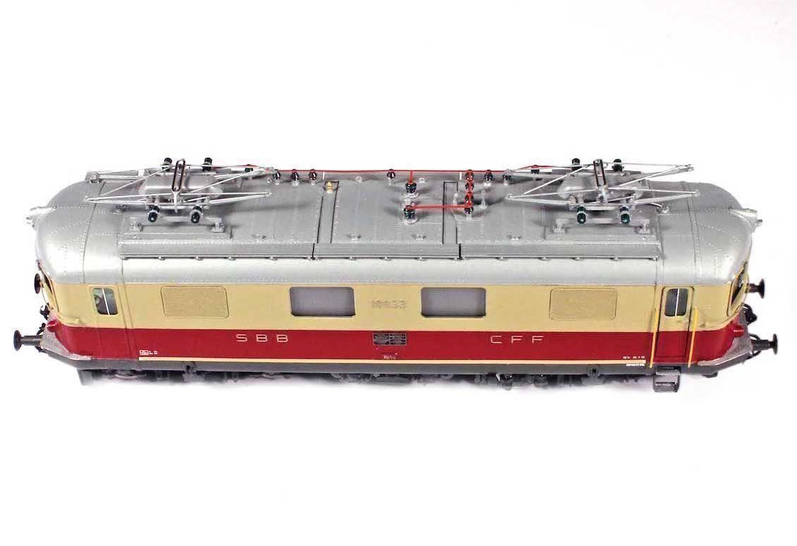 Lemaco Modelleisenbahnen: Lemaco HO-021/2 - SBB Re 4/4 I 10033 TEE – Neu (gemäss Beschreibung) aus Ebikon von Cocorica 2