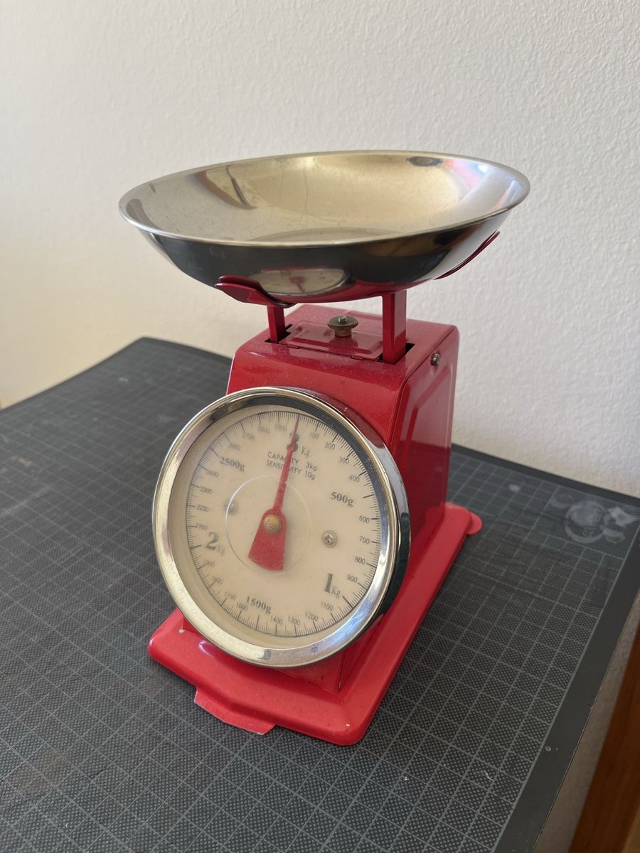 Bilance da cucina: Retro Küchenwaage bis 3kg – Usato da Basel venduto da oosummerrainoo