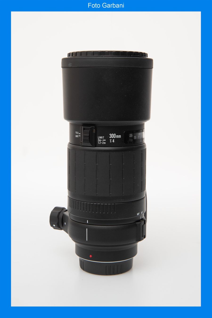 Sigma Obiettivi: Sigma 300mm f4 tele macro x Minolta – Usato da Muralto venduto da FotoGarbani