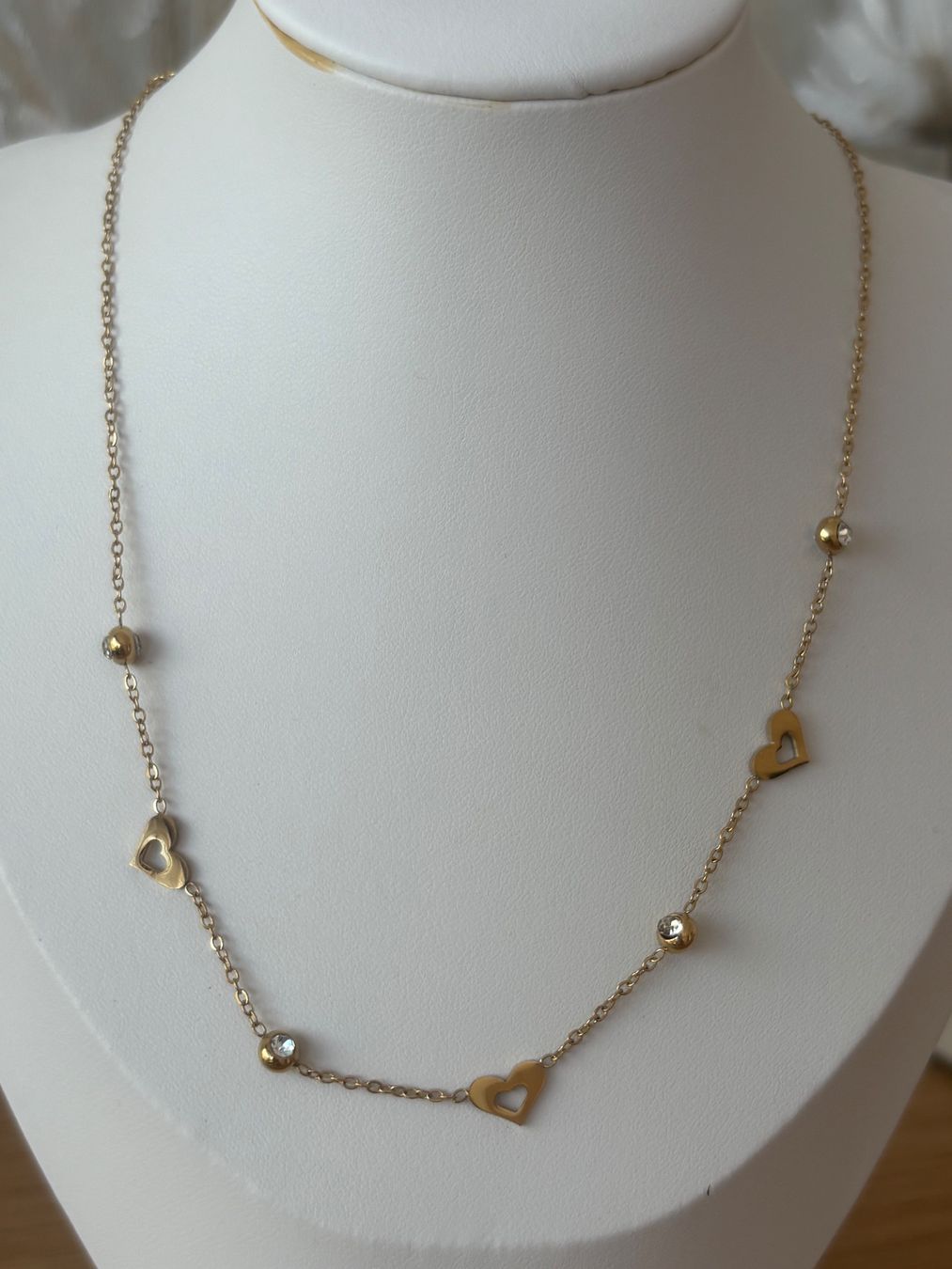 Catenine: Luxus Elegante Edelsthal Kette Farbe : Gold – Nuovo (secondo la descrizione) da Biel-Bienne venduto da Roserosse13 4
