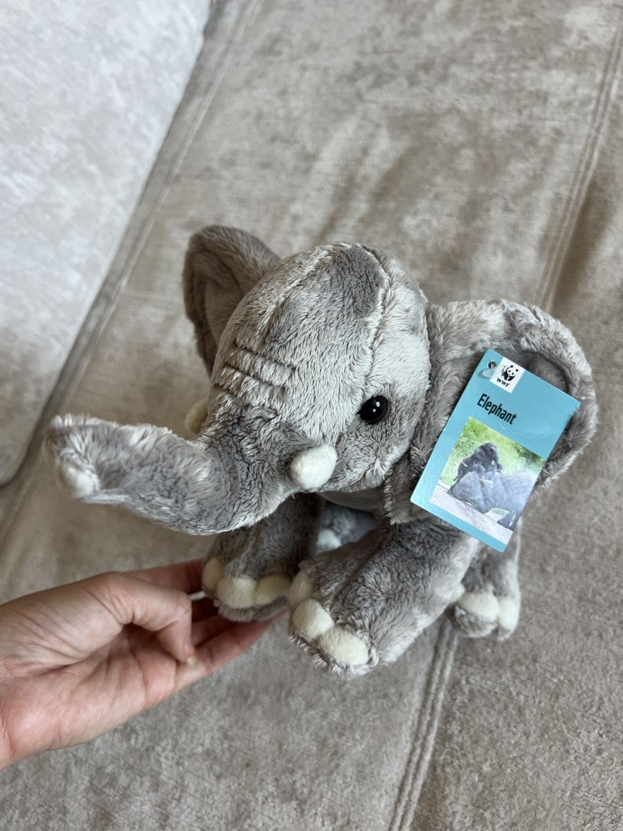 WWF Spielzeuge: Peluche Éléphant WWF neuve avec étiquette – Neu und originalverpackt aus Lausanne von Stephaniesdressing