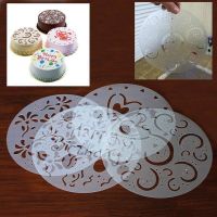 Dekorationen für Kuchen 4 runde Stücke 20 cm × 20 cm