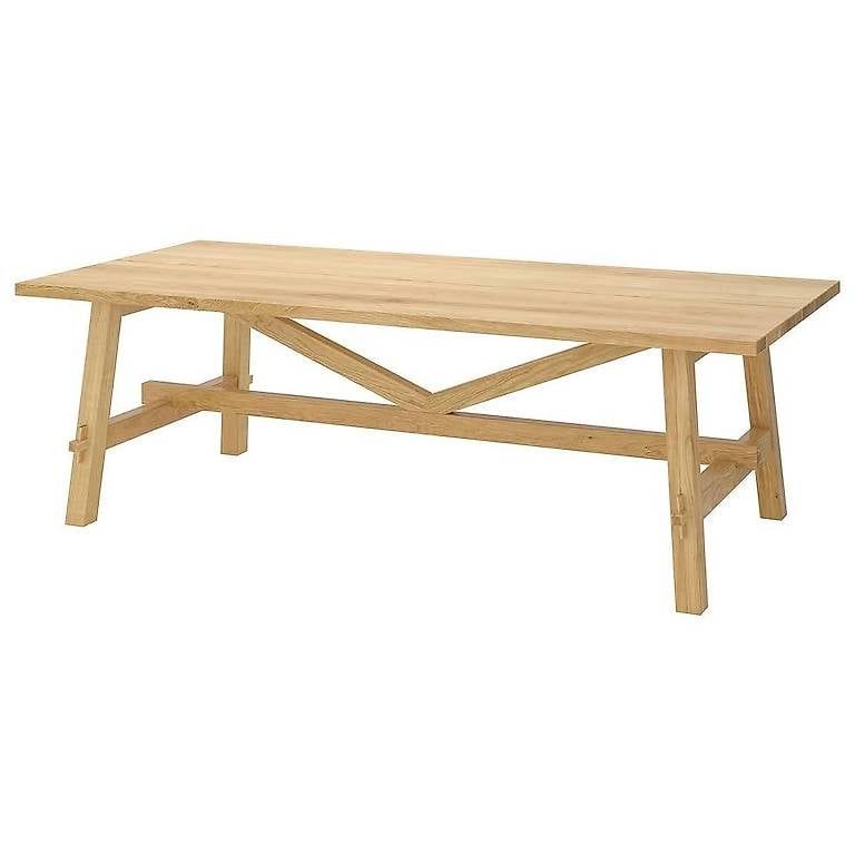 Ikea Tavoli: Table IKEA MÖCKELBY en chêne massif  état comme neuf – Usato da Chavannes-Renens venduto da roi_5822 1